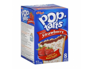 Kellogg's Pop-Tarts Frosted Sabor Morango (Contém 8)