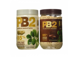 Kit Manteiga de Amendoim PB2 Sabor Peanut Butter e Sabor Chocolate