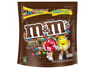 M&M'S Chocolate Confeitado Sabor Chocolate ao Leite Party Size 1077g