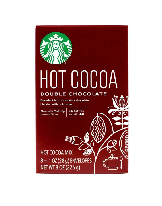 Starbucks Mistura para Chocolate Quente Cocoa Double Chocolate