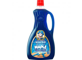 Cap'n Crunch Calda para Panquecas Sabor Maple Syrup Azul 710ml