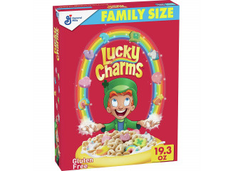 Lucky Charms Cereal Matinal Original Family Size 422g Lucky Charms Cereal Matinal Original Family Size 422g