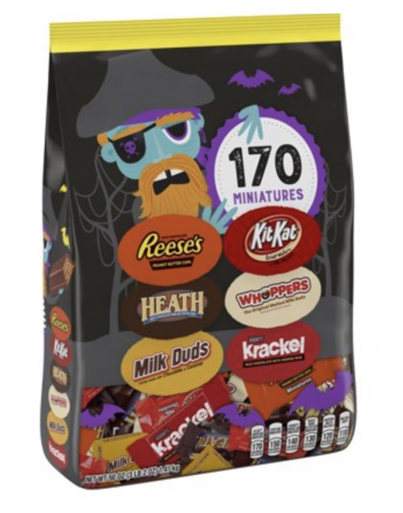 Hershey's Chocolate Sortidos Miniatura Doces de Halloween (170 unidades)