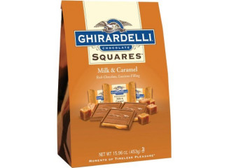 Ghirardelli Squares Chocolate ao Leite com Caramelo 453g