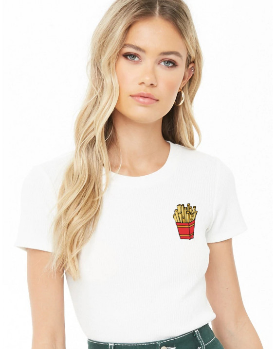 BYDI Camiseta T-shirt Fries Before Guys 