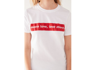BYDI Camiseta T-shirt More Love, Love More