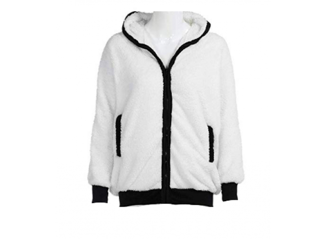 Casaco de Moletom com Zíper e Capuz Panda Casaco de Moletom com Zíper e Capuz Panda