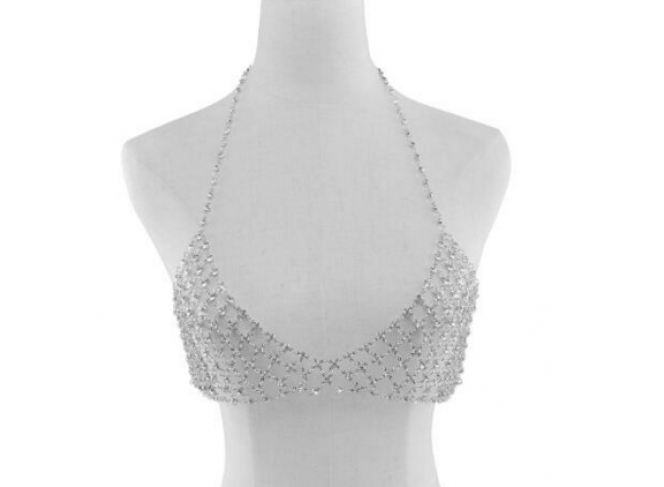 Sutia de Strass Bodychain Bella