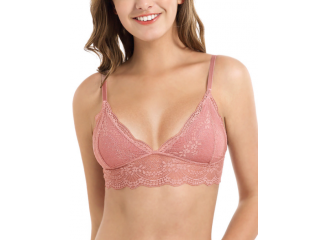 Sutiã Bralette de Renda (Cores)