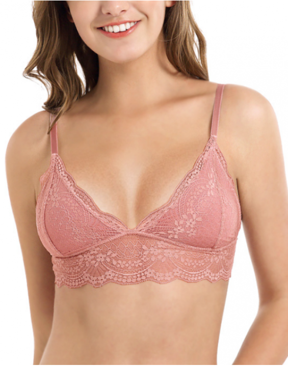 Sutiã Bralette de Renda (Cores)