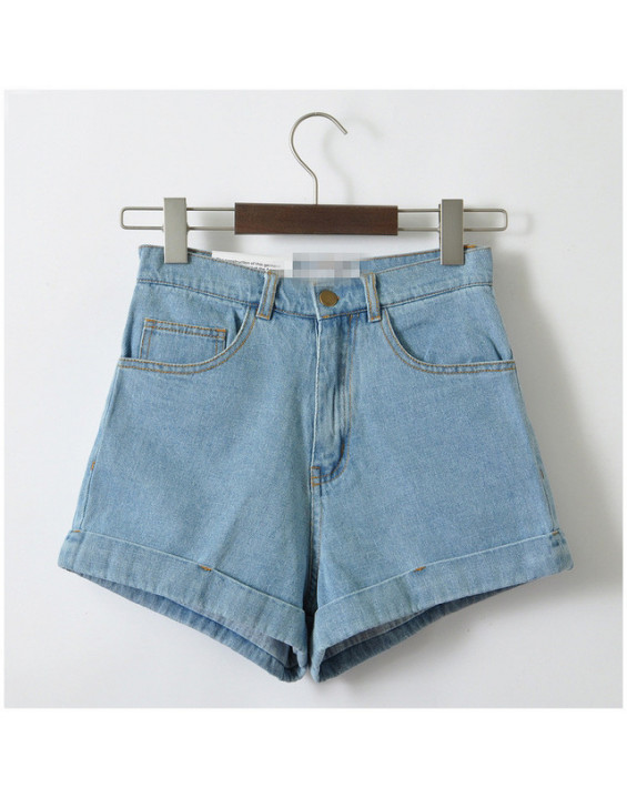 Short Jeans Cintura Alta Básico 