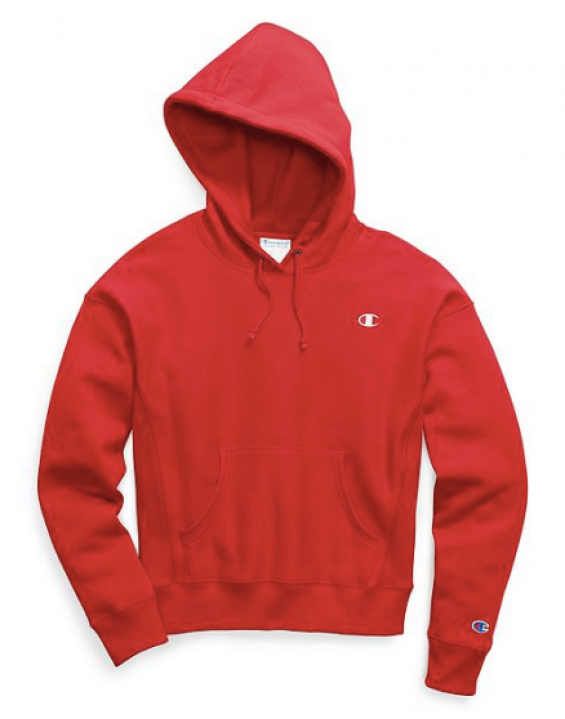 Champion Casaco de Moletom com Capuz Vermelho