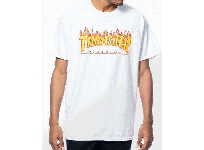 T-shirt Thrasher Flame Original (Cores)
