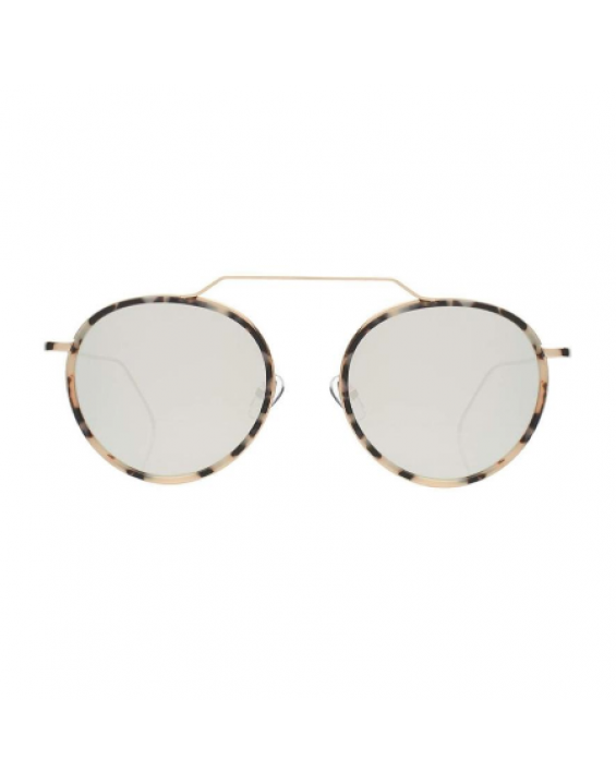 Illesteva Óculos de Sol Wynwood Ace Branco Tortoise Dourado  