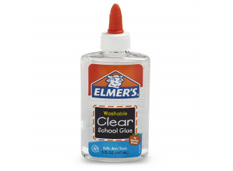 Elmer's Cola Escolar Transparente Usada para Slime 