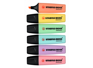 Stabilo Boss Kit Marcadores Coloridos (Contém 6)