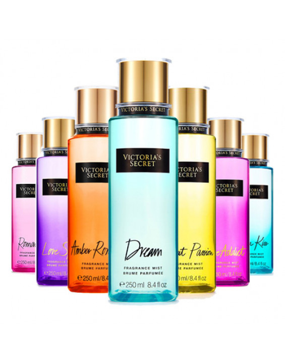 Victoria's Secret Fragrância Mist Spray Perfume (Modelos)