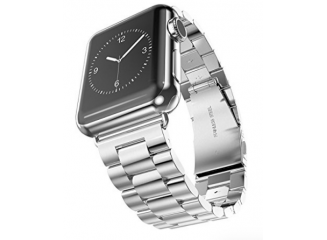 Pulseira de Aço Inox para Apple Watch Clássica Silver