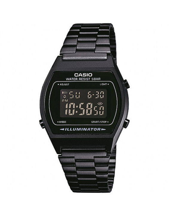 Casio Relógio Digital B640WB-1BEF Preto com Visor Preto Casio Relógio Digital B640WB-1BEF Preto com Visor Preto
