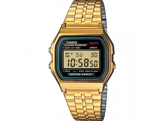 Casio Relógio Digital Vintage A159WGEA-1EF Dourado e Preto