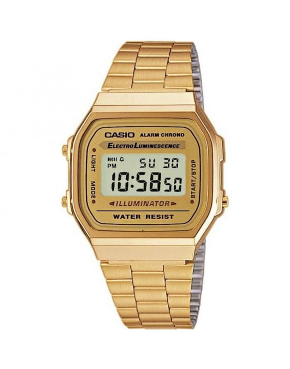 Casio Relógio Digital Vintage A168WG-9EF Dourado