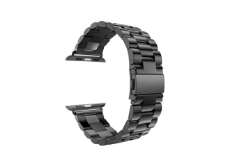 Pulseira de Aço Inox para Apple Watch Clássica Black
