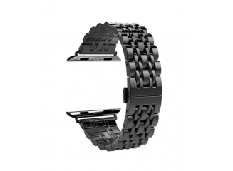 Pulseira de Aço Inox para Apple Watch LUX Black