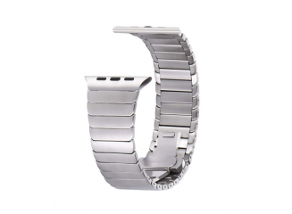 Pulseira de Aço Inox para Apple Watch Slim Silver