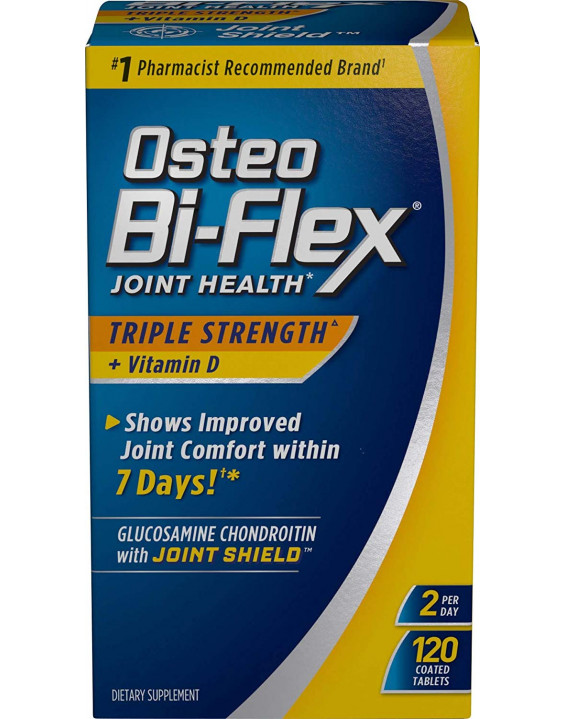 Osteo Bi-Flex Força Tripla Suplemento para Saúde das Articulações (120 Cápsulas) Osteo Bi-Flex Força Tripla Suplemento para Saúde das Articulações (120 Cápsulas)