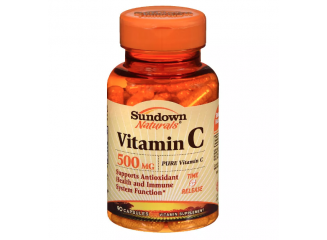Sundown Naturals Vitamin C 500mg 90 Capsulas