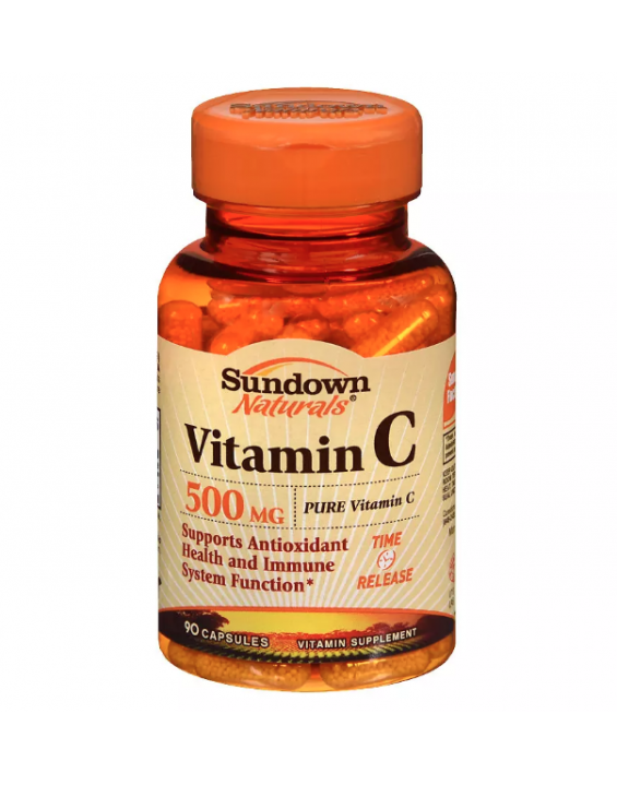 Sundown Naturals Vitamin C 500mg 90 Capsulas