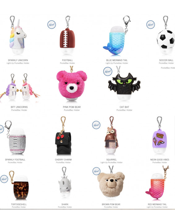 Bath & Body Works Suporte para Álcool Gel (Modelos) Bath & Body Works Suporte para Álcool Gel (Modelos)