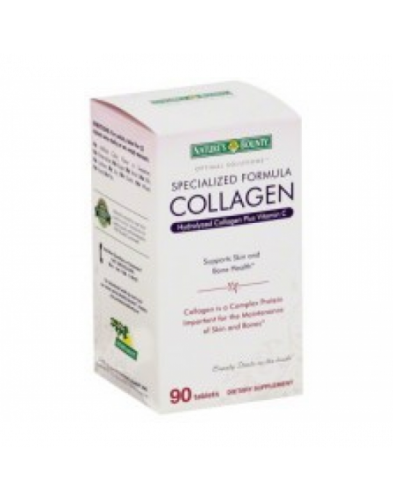 Nature's Bounty Colágeno Hidrolisado com Vitamina C (90 Cápsulas)