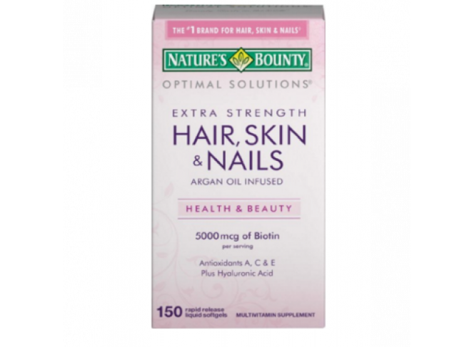 Nature's Bounty Suplemento Hair, Skin & Nails (150 Cápsulas)