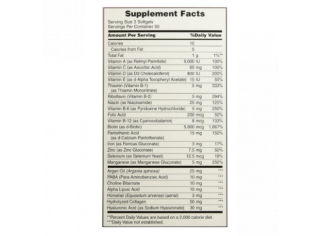 Nature's Bounty Suplemento Hair, Skin & Nails (150 Cápsulas)