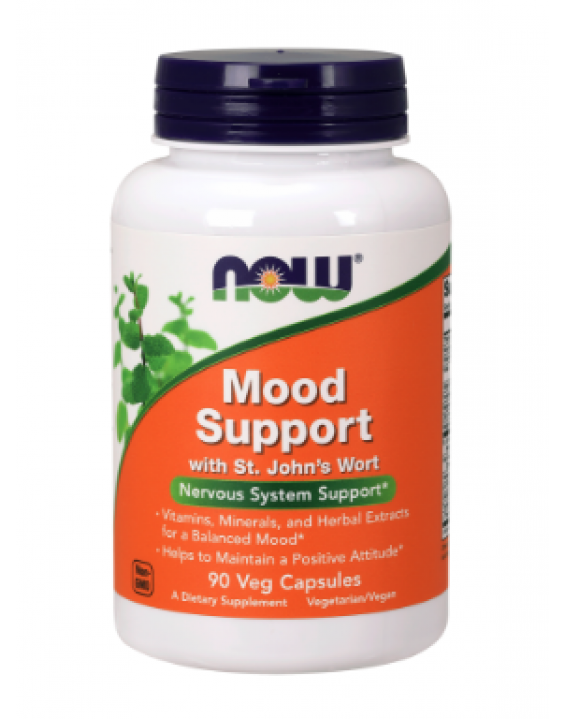 NOW Foods Suplemento Mood Suport (90 Cápsulas)