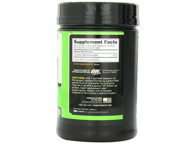 Optimum Nutrition Creatine Powder 1200mg Optimum Nutrition Creatine Powder 1200mg