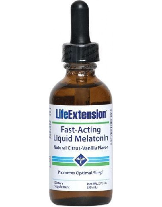 Life Extension Suplemento De Melatonina Líquido 3mg Sabor Citrus Vanilla 59ml Life Extension Suplemento De Melatonina Líquido 3mg Sabor Citrus Vanilla 59ml
