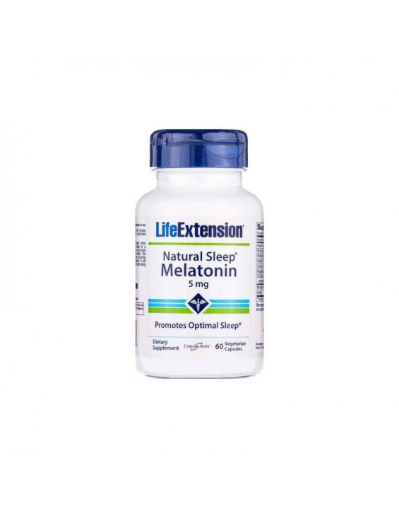 Life Extension Suplemento de Melatonina 5mg (60 Cápsulas)