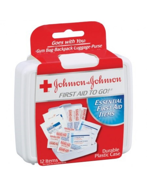 Johnson & Johnson Kit Primeiros Socorros Red Cross First Aid Johnson & Johnson Kit Primeiros Socorros Red Cross First Aid
