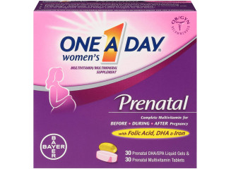 Bayer Suplemento Multivitamínico Pré-Natal One-A-Day (30 Cápsulas)