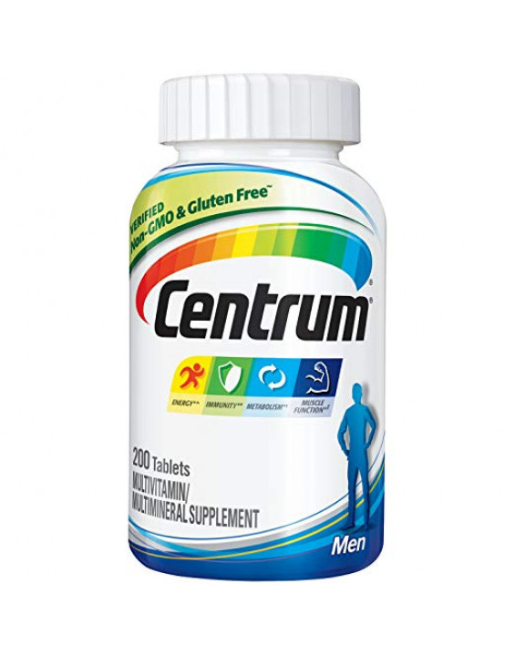 Centrum Men Suplemento Vitamínico 200 Cápsulas