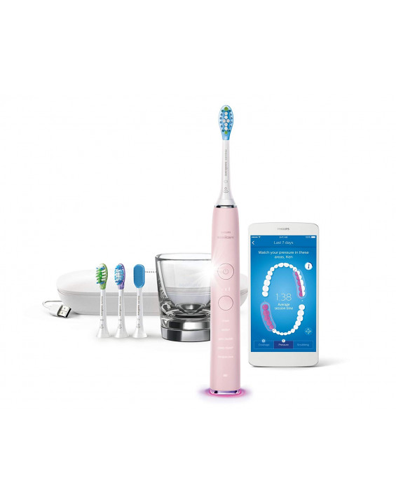 Philips Sonicare Escova Dental Automática DiamondClean Smart Sonic com App Philips Sonicare Escova Dental Automática DiamondClean Smart Sonic com App