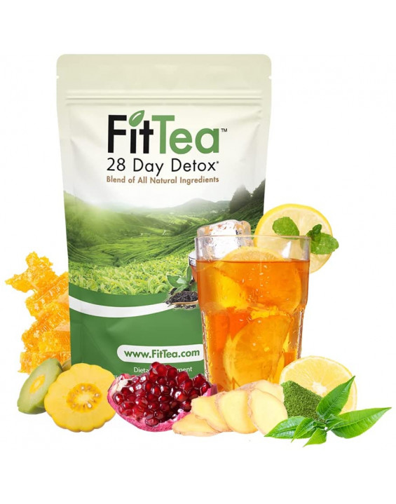 Fit Tea Chá Detox para Perda de Peso 28 Dias
