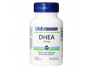 Life Extension Suplemento DHEA 25mg (100 Comprimidos)