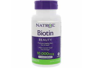 Nature's Bounty Suplemento Biotin 10000mcg (100 Cápsulas)