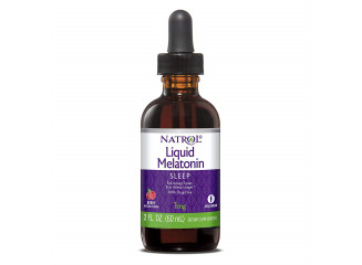 Natrol Suplemento Líquido de Melatonina 1mg 60ml