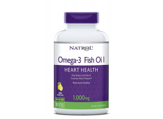 Natrol Suplemento De Omega 3 Óleo De Peixe Fish Oil 1000mg (150 Comprimidos)