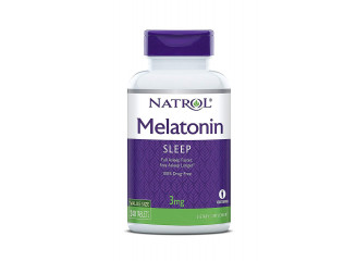 Natrol Suplemento de Melatonina 3mg (240 Comprimidos)