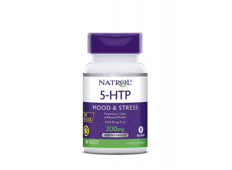 Natrol Suplemento 5-HTP 200mg Time Release (60 Comprimidos) Natrol Suplemento 5-HTP 200mg Time Release (60 Comprimidos)
